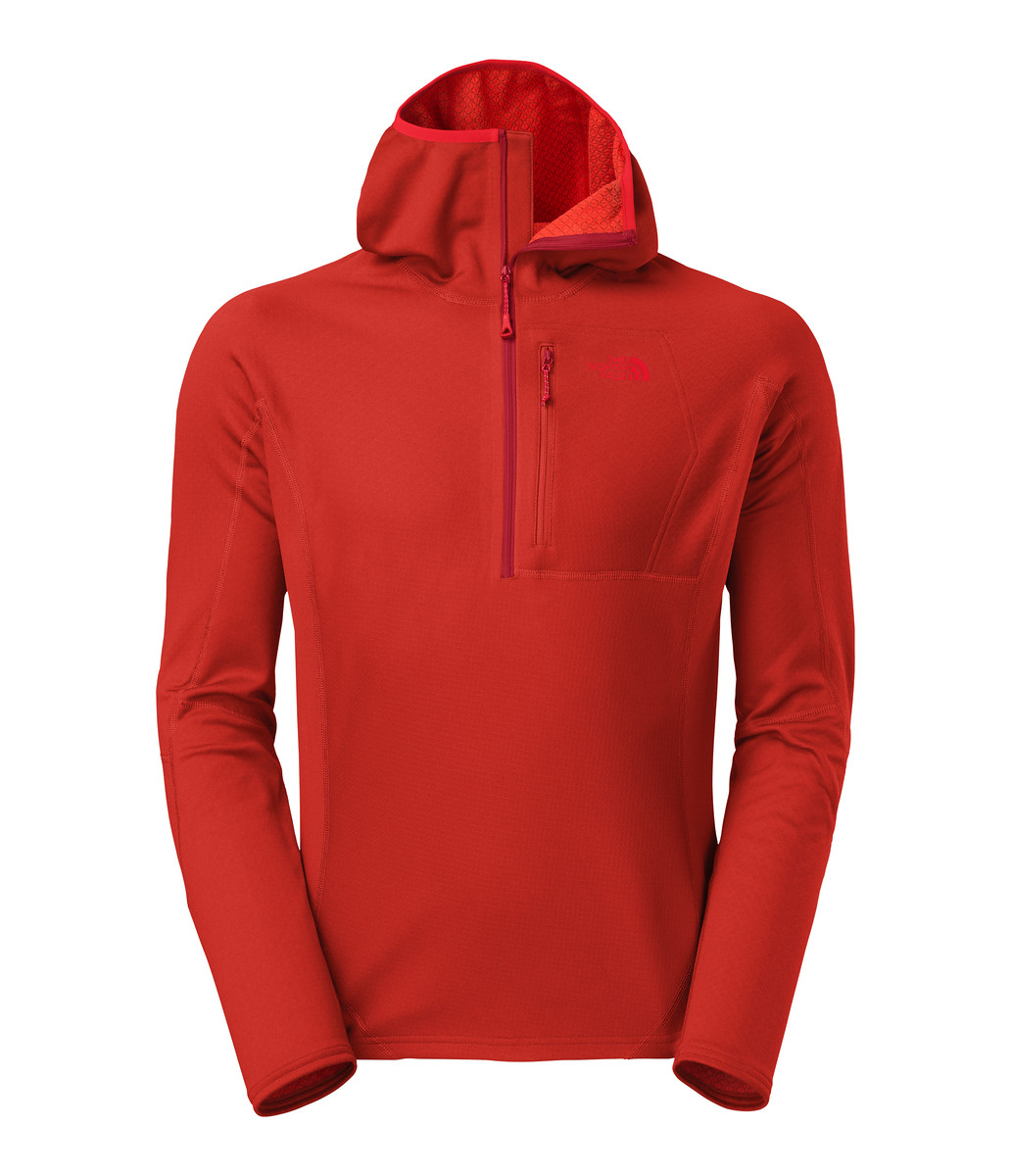 quarter zip sweatshirt north face