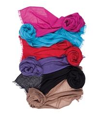 cashmere scarves from Johnstons of Elgin