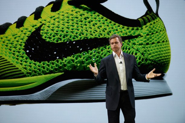 Nike Flyknit - a seamlessly knitted running shoe!