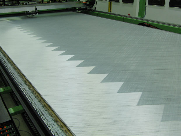 Multi Axial MAX4 CNC Multi Compact Fabric in production