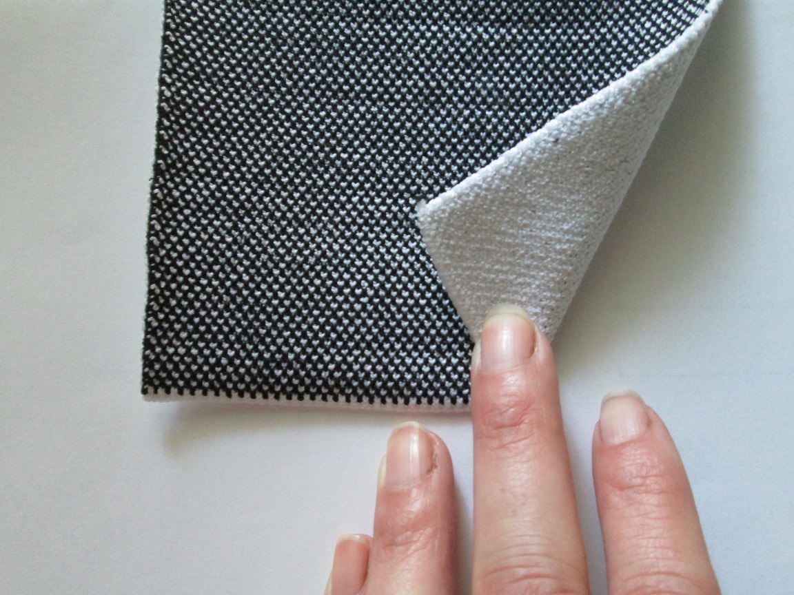 Fabdesigns' multi-layer flat knit fabric.