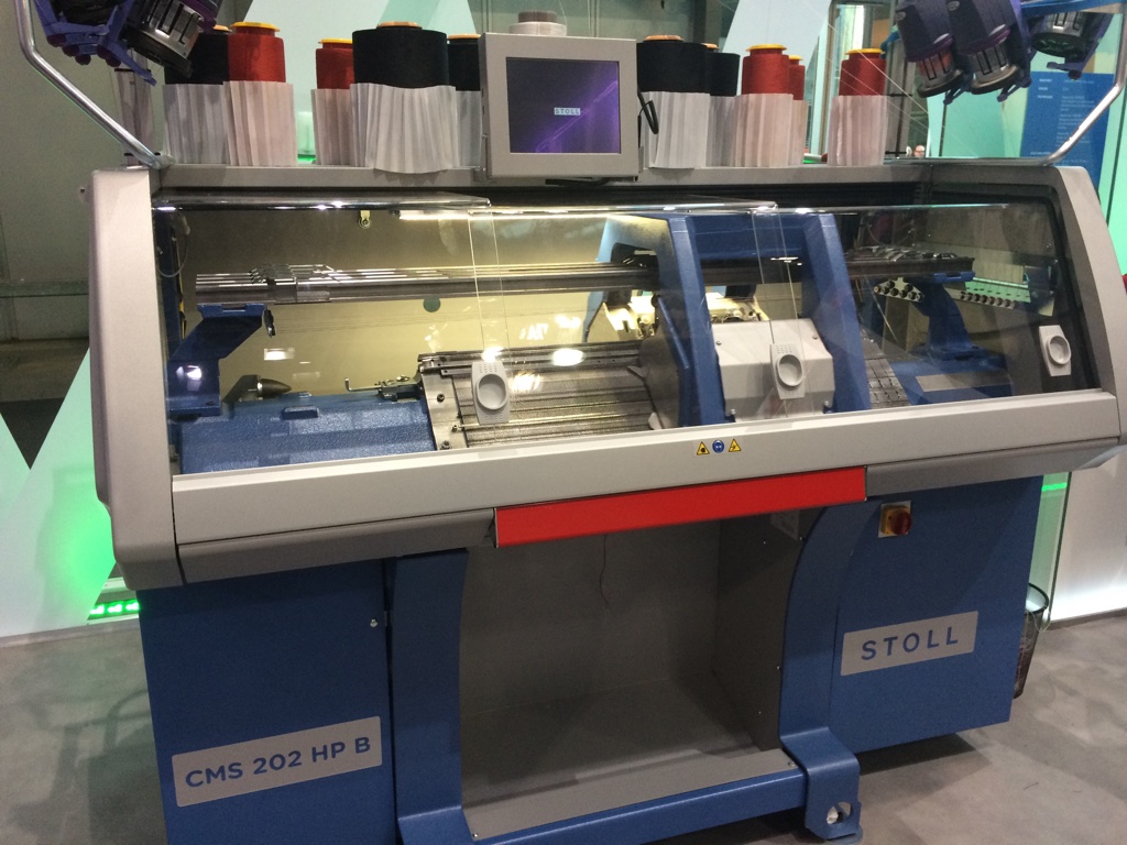 Machine à tricoter plate - CMS 202 KI B - STOLL - assistée par