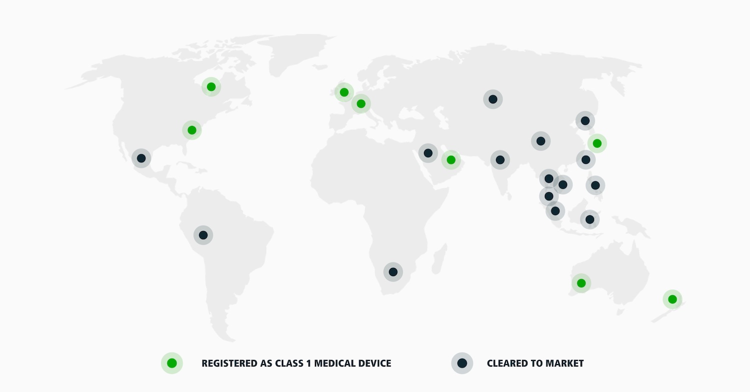 تم اعتماد Celliant للسوق في أكثر من 50 دولة