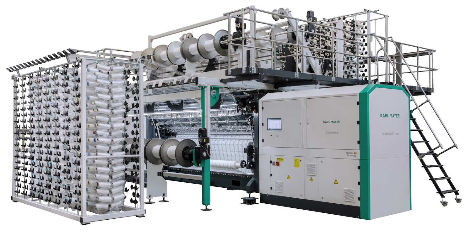 New Textronic Lace machine for Leaverslike lace