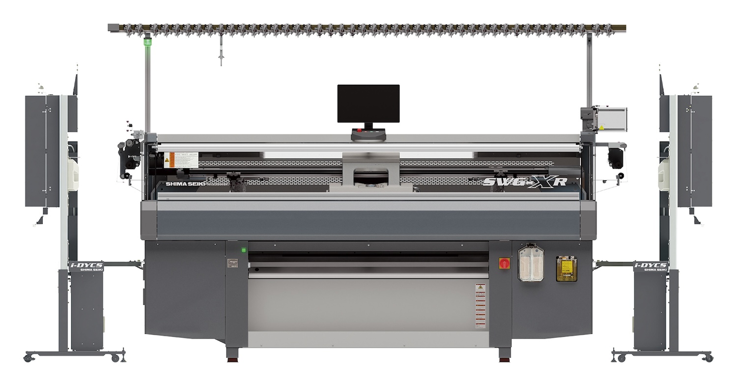 Shima Seiki SWG-XR WHOLEGARMENT knitting machine. © Shima Seiki