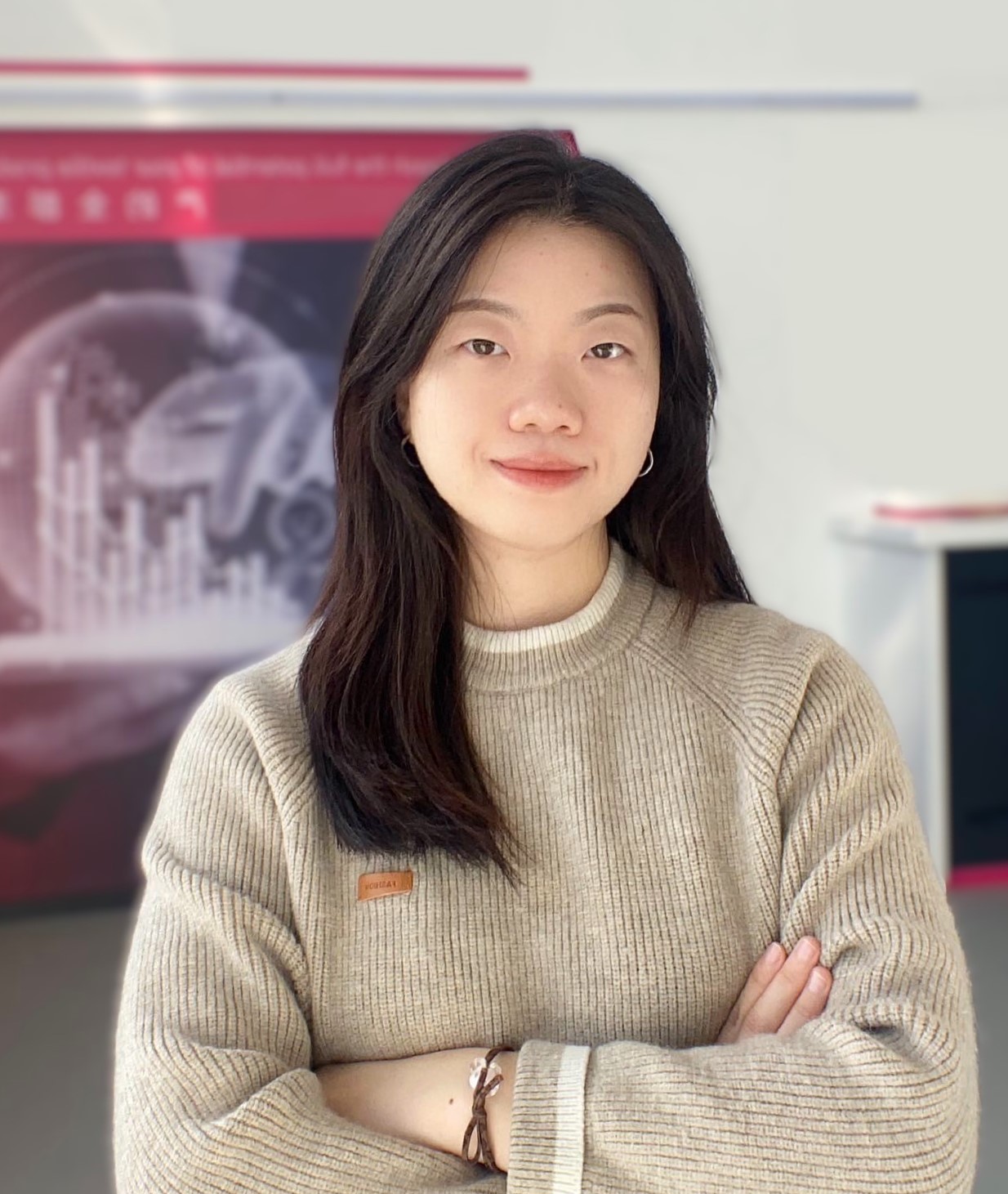 Tang Qi, Textile Application and Development Engineer in the Karl Mayer tricot department. © Karl Mayer Group