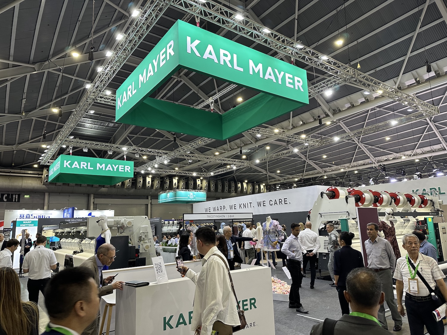 Singapore show exceeds expectations for Karl Mayer