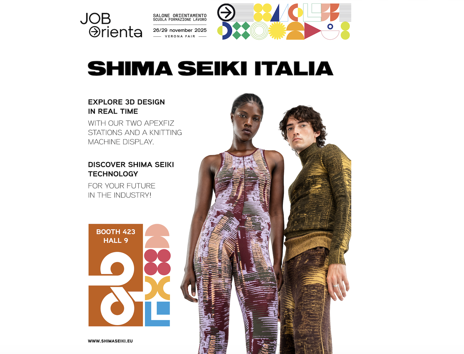 Shima Seiki Italia debuts at JOB&Orienta